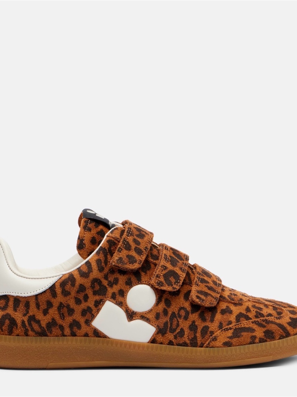 Isabel Marant Beth leopard-print suede sneakers - Picture 2 of 4